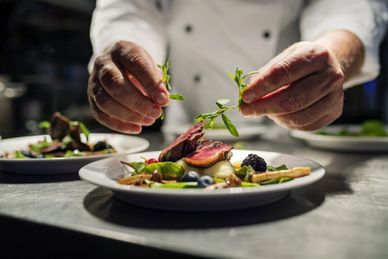 plats savoureux de chef